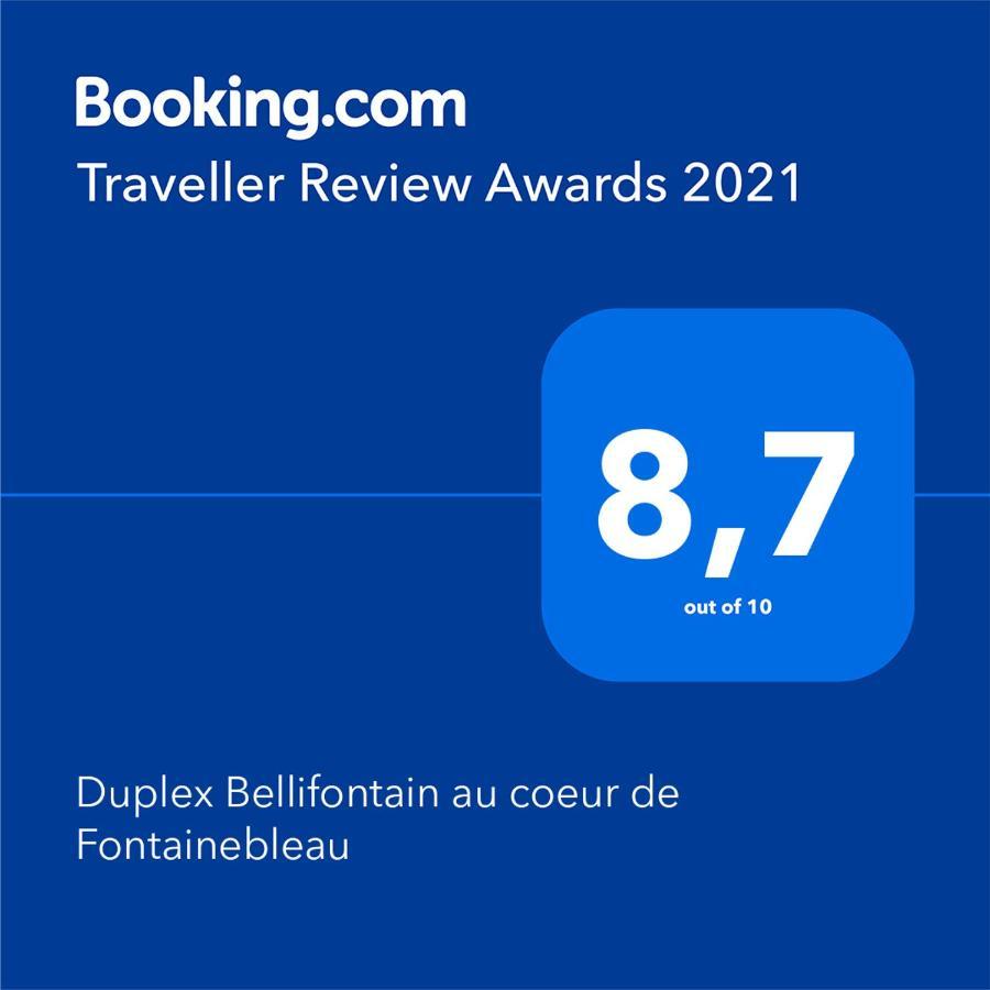 Apartament Duplex Bellifontain Au Coeur De Fontainebleau Zewnętrze zdjęcie